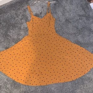 Yellow Polka Dot Dress